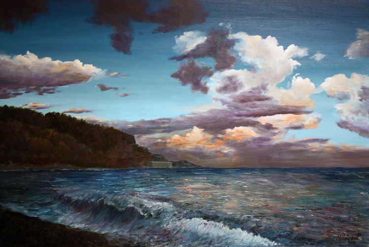 Evening on the Ocean