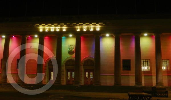 Caird Hall at Night