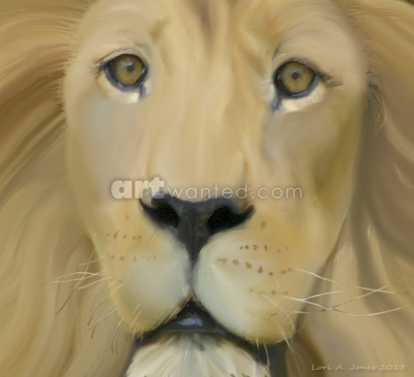 Face of Lion