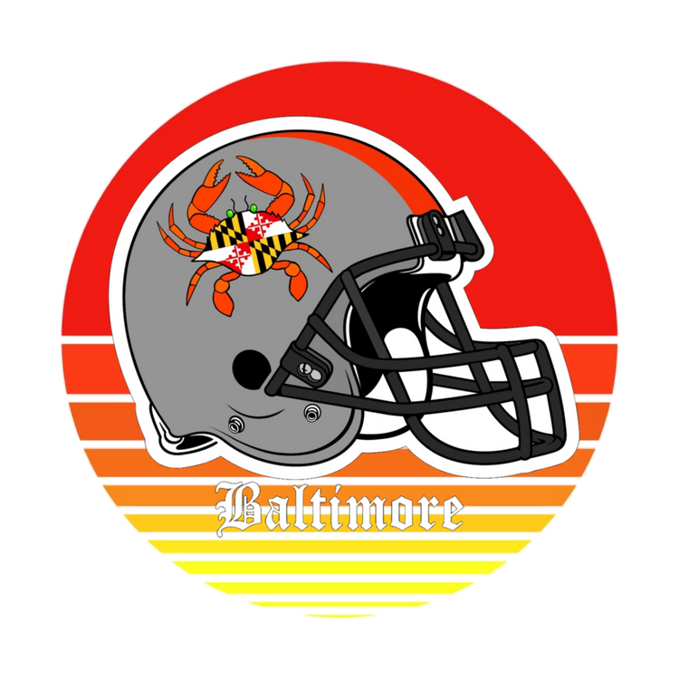 Retro Baltimore Football 