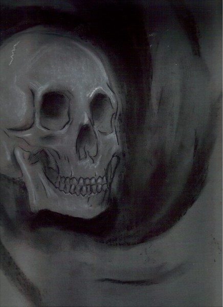 Charcoal Skull