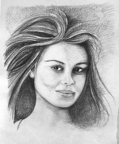 Portrait young woman