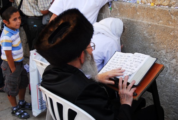 People At The Wailing Wall Of Jerusalem-3
