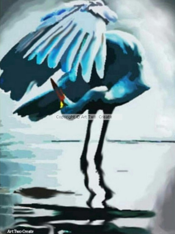 Blue Swan.