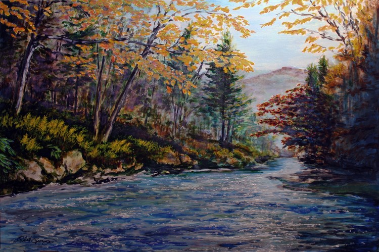 Above Burrells - Autumn