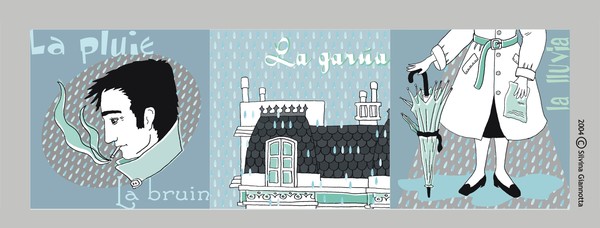 Rayuela y la lluvia parisina