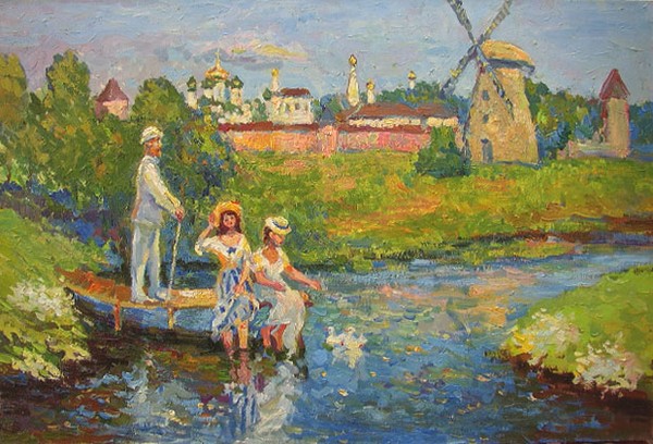 Hot Day in Suzdal Town