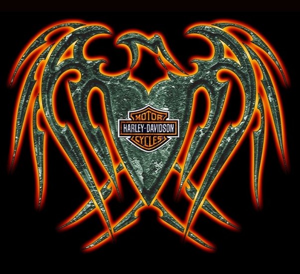 BLADED EAGLE-HARLEY-DAVIDSON