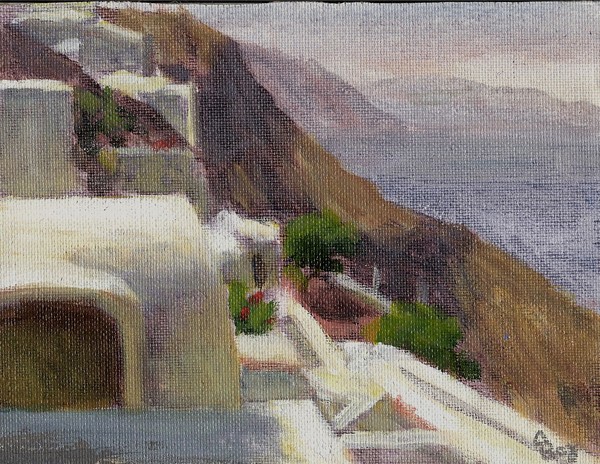 Santorinis cavehouses