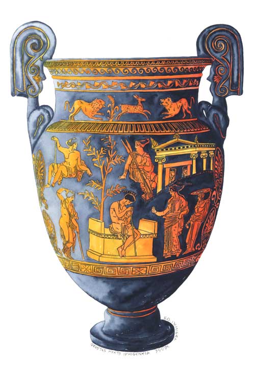 Orestes meets Iphigenia