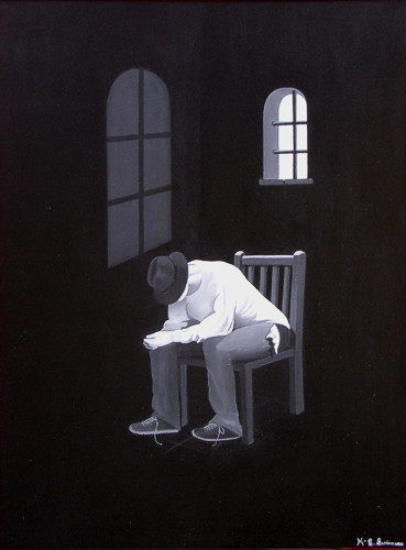 Despair nr.3 (self portrait)