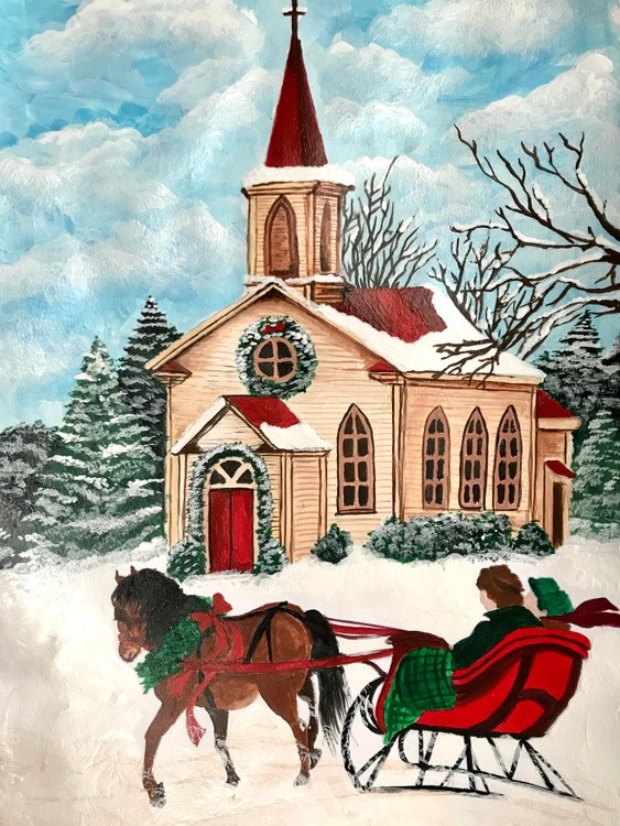 Christmas morning