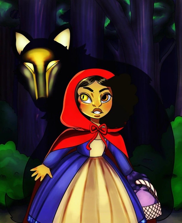 Lil Red and Wolf Spirit