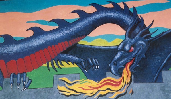Dragon Mural