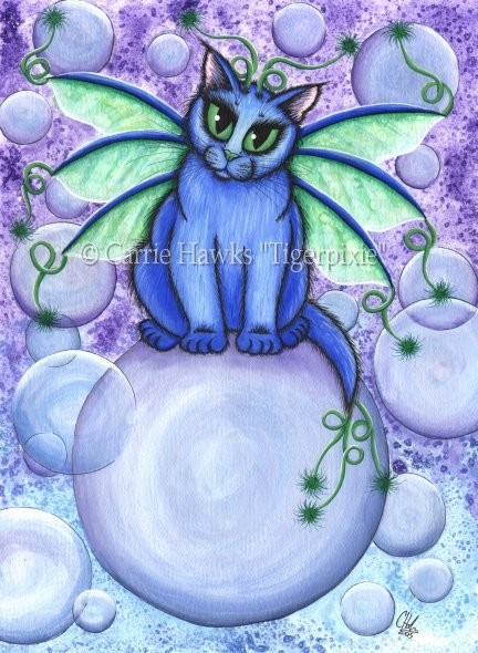 Bubble Fairy Cat
