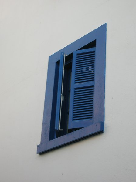 Blue window