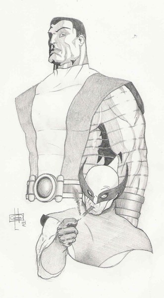Colossus and Wolverine