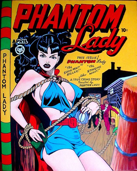 Phantom Lady Cover Circa 1940's
