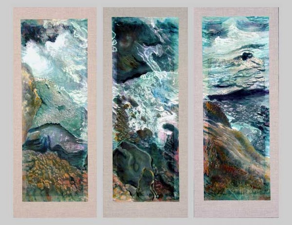 Sunset Cliffs (Triptych)