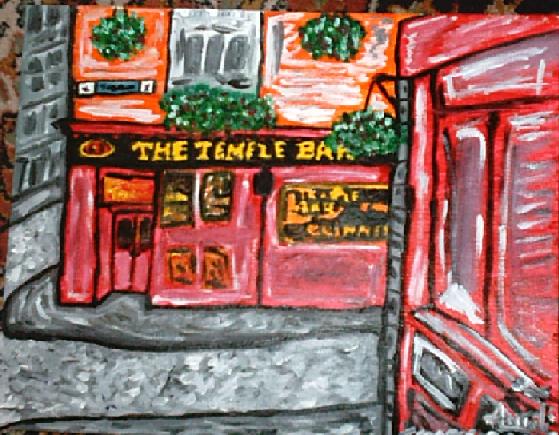 Temple bar, Dublin
