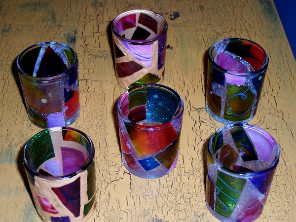 Gumdrop votives