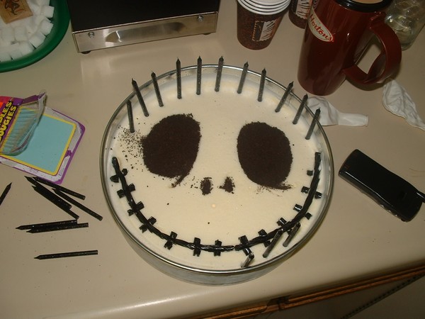 Nightmare Before Christmas-Jack Ice Cream cake 1