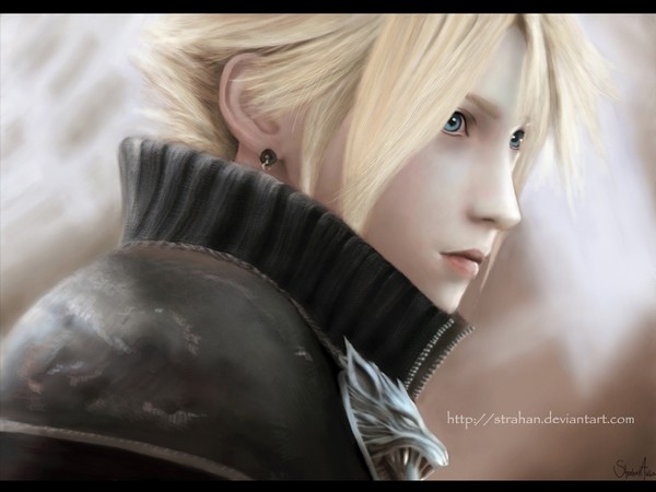Cloud Strife portrait