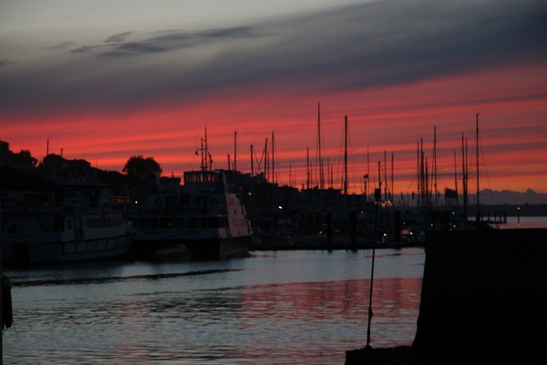 Cowes sunset