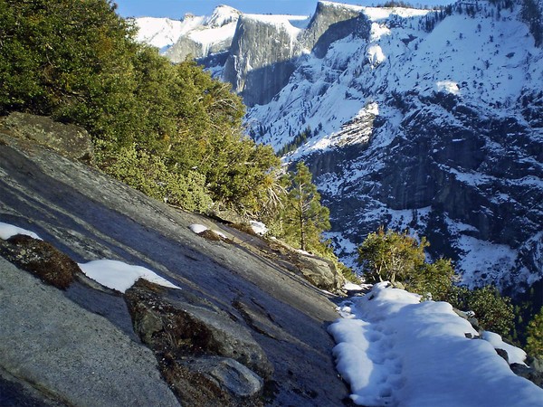Snow Creek Trail and Tanaya Canyon Peaks