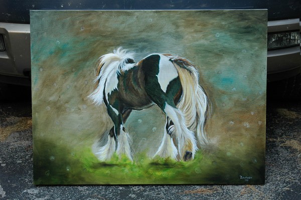 Glowing Limerick in Oils