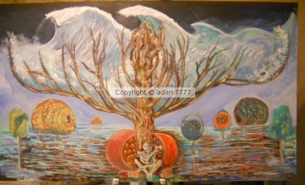 An ocean in a tree