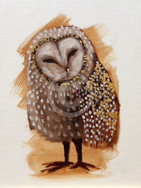 Sleepy Owl