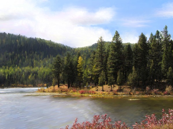 Salmon Lake, Montana