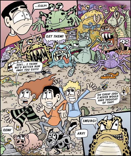 A Monster Comic