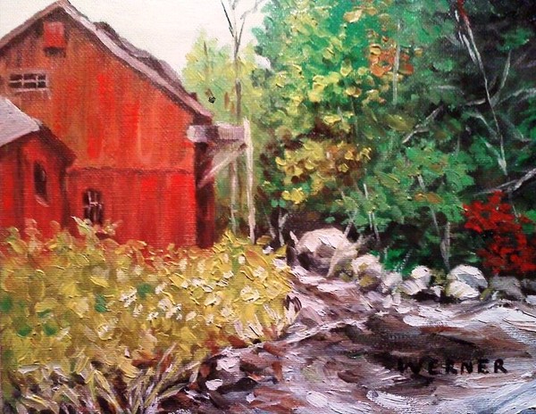red barn