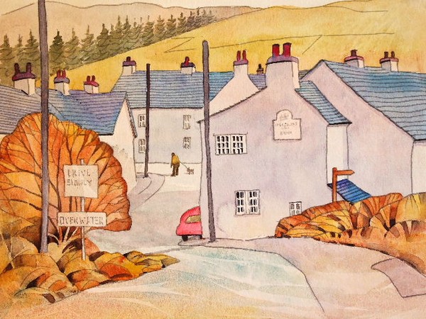 North England mining village