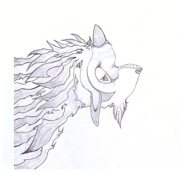 some goat looking thing