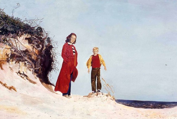 Two Children at the Beach