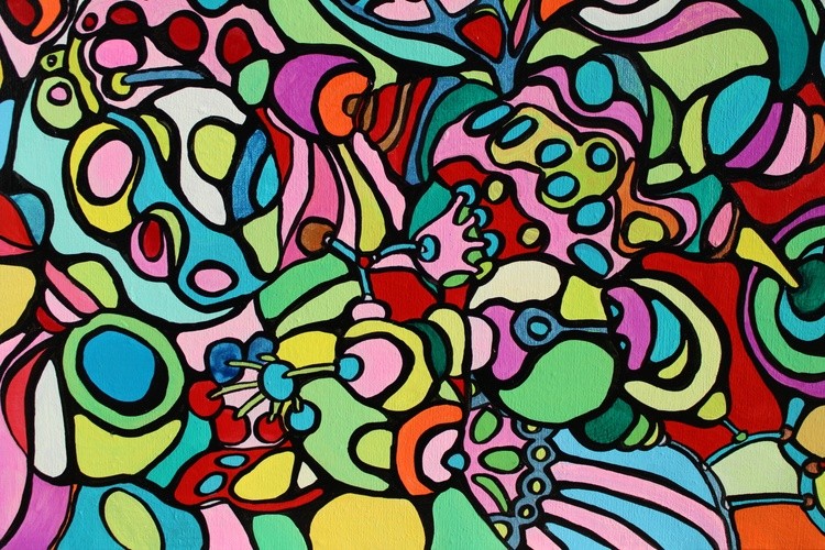 high quality colorful abstract for printed versions