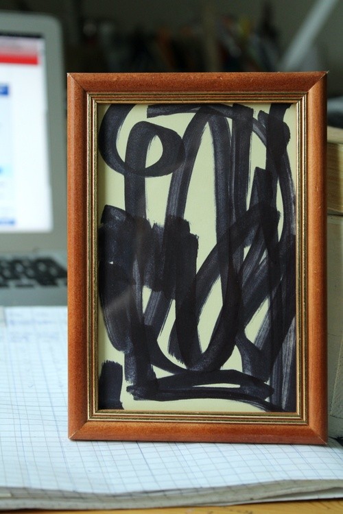 543. Lol Felt on Cardboard 16x12cm, 2023