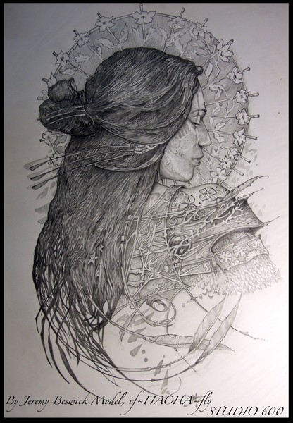 The lady of the flowers. studio600@2008