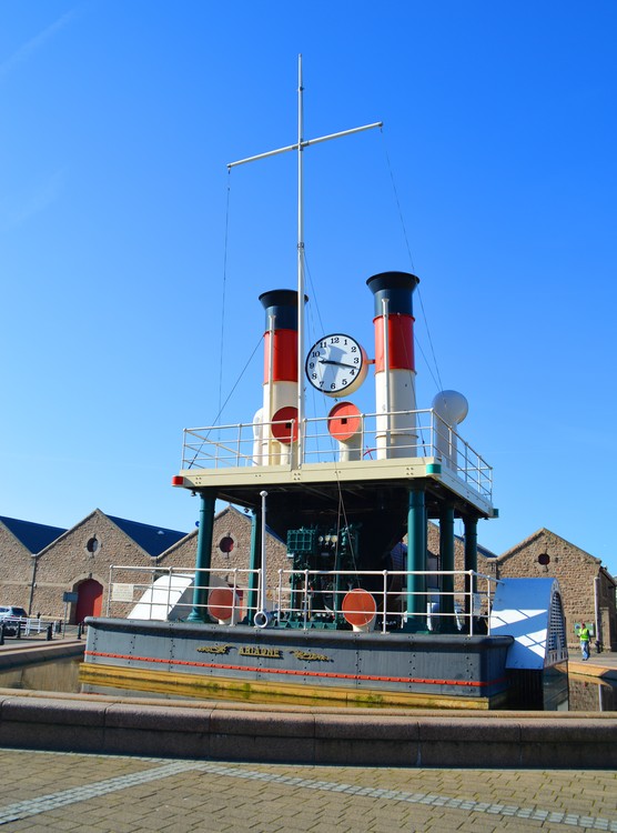 Steam clock in St Helier, Jersey