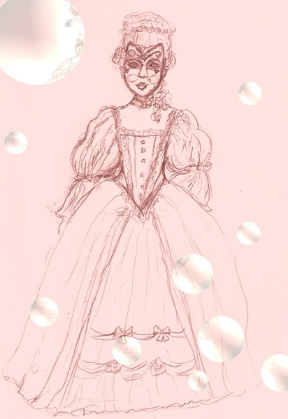 18th Century Pompadour Dress Style