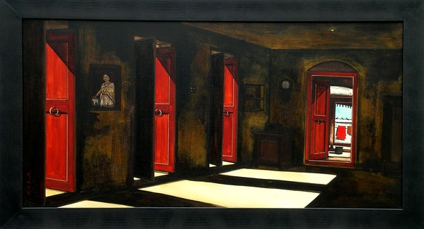 interior of tanjore door
