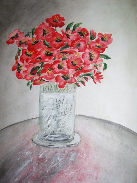 The red poppies 3