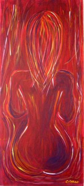 Lady in red