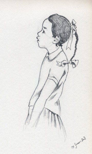 Innocent girl