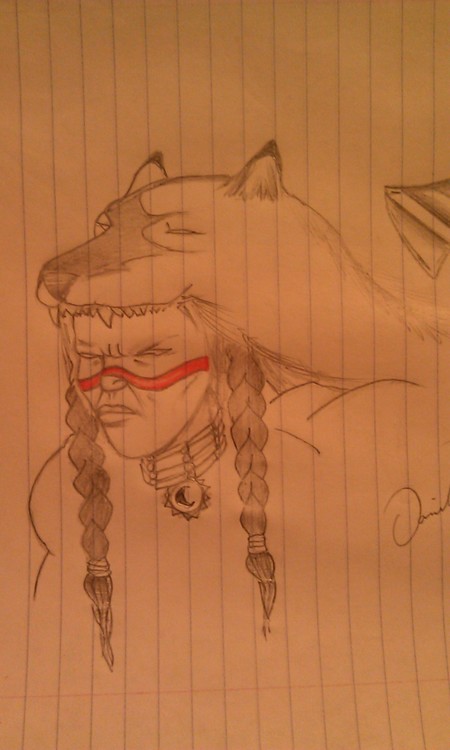 taino wolf man