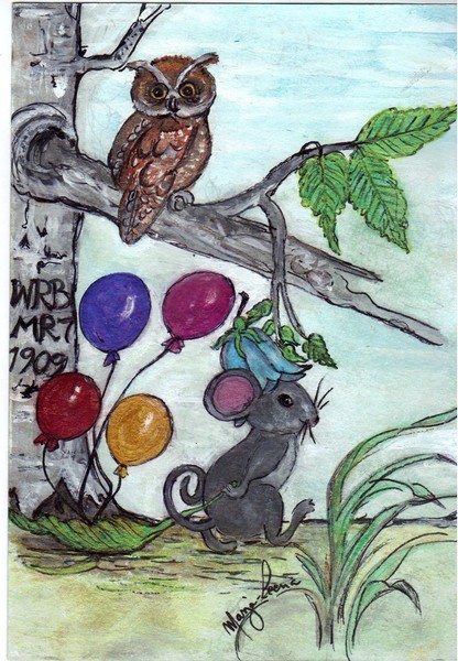 HAPPY HAPPY Birthdays from BUFORD the Mouse