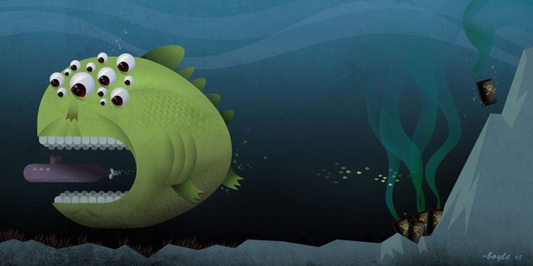 Giant Mutant Killer Fish